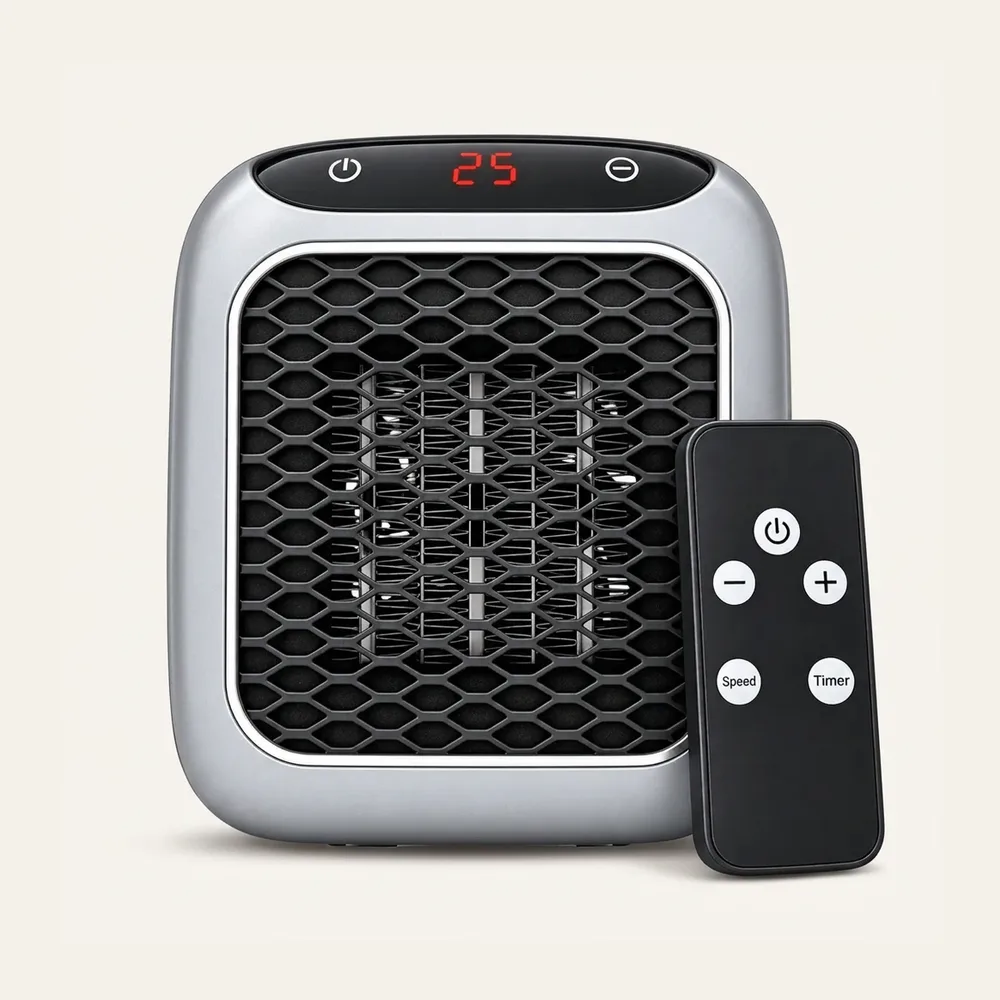 Stufetta elettrica RapidHeat con telecomando