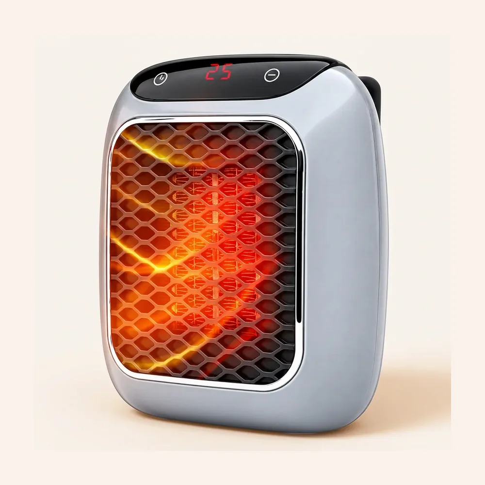 RapidHeat acceso con resistenza ceramica arancione